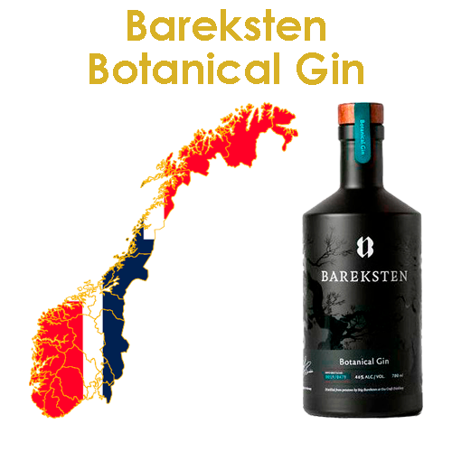 An uncompromising gin, created by Stig Bareksten, one of the best master distillers in the world. It is the essence of Norwegian nature bottled in a beautiful matte black bottle, with the black features of the northern forests.