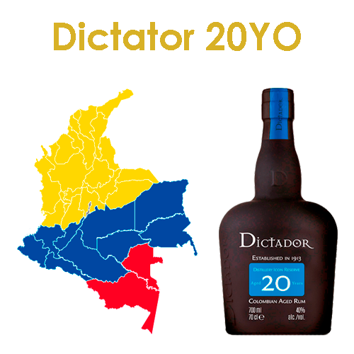 Elegant, soft and full-bodied distillate of virgin sugar cane juice, matured in Colombia with the solera method. Its aromatic profile is sweet, rich and pleasantly woody, with prevailing notes of honey, dried fruit, caramel, coffee, cinnamon and many other spices.